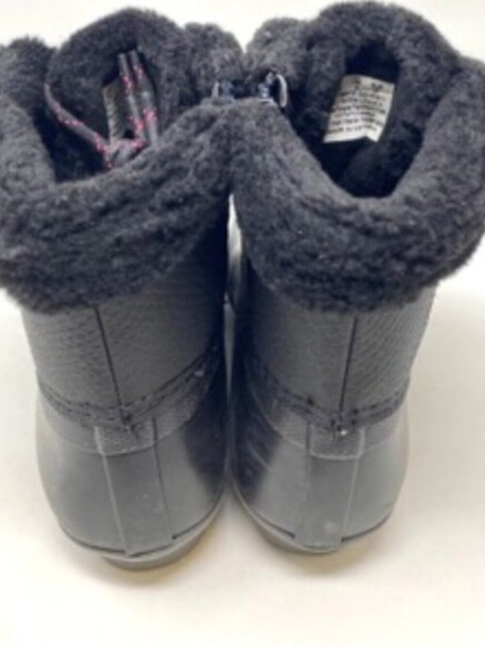 Sperry Alpine STK166416 Winter Snow Rain Saltwater Black Lace Up Women's Size 5 - Picture 2 of 9